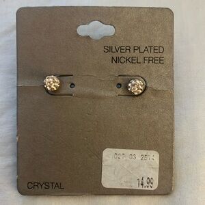 Silver Plated Nickel Free Earrings *NWT*